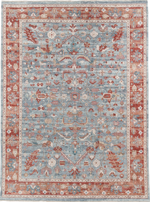 Vintage Oushak Area Rug (8' x 12')